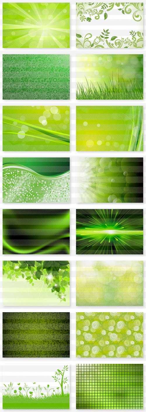 緑色・若草色系の背景素材集4
