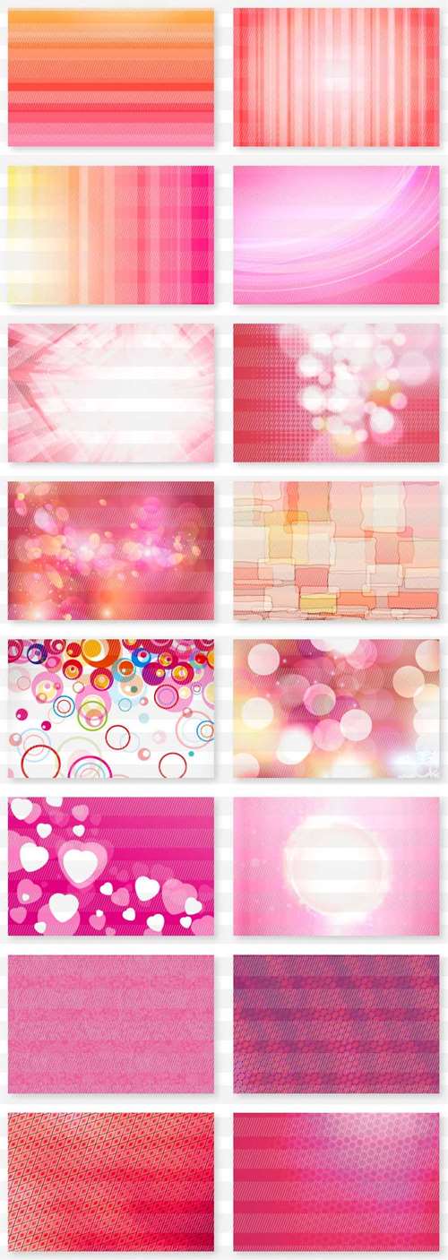 ピンク色・紫色系の背景素材集2