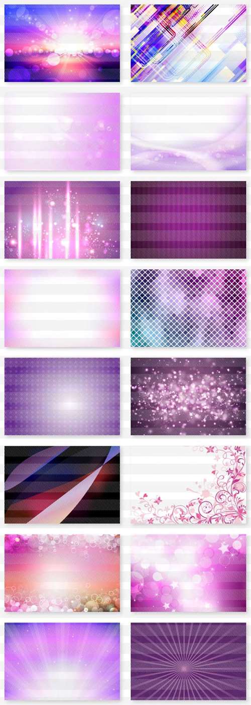 ピンク色・紫色系の背景素材集4